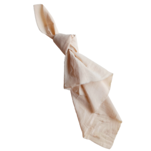 Off-white Frayed Serviette