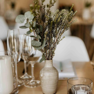 Clay Single Stem Vase