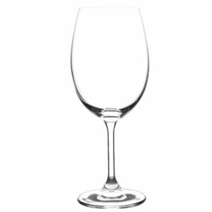 Red wine glass