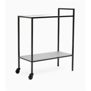 Modern Black Drinks Trolley