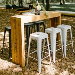 Wooden Pallet Cocktail Counters (excl chairs)