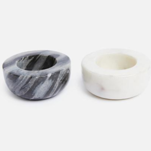 Marble Votive White