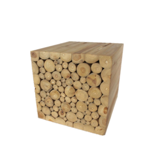 Square Wooden Side Table