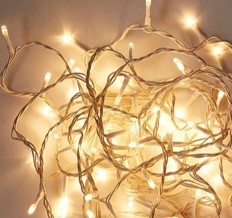 40m LED Fairy Light String - Warm (POR)