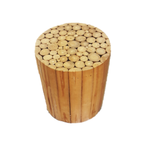 Round Wooden Side Table