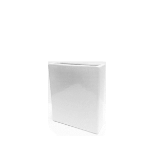 White Rectangle Vase