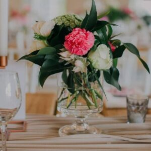 Glass Cylinder on Foot