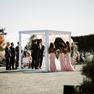 White Gazebo with floor