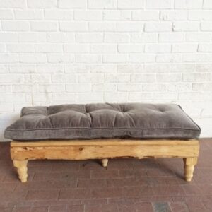 Pallet Ottoman Grey Cushion