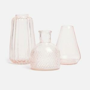 Dixie Blush Vases - Set of 3