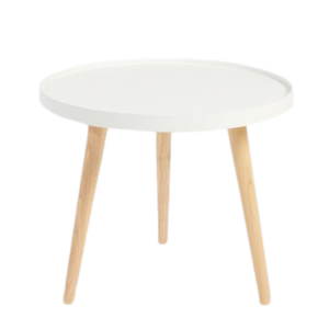 Modern White Side Table