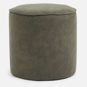 Olive Charcoal Ottoman