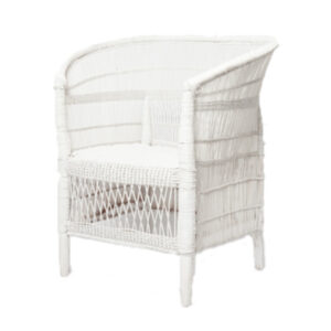 White Malawian Chair
