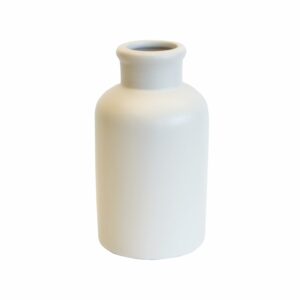 White Bottle Vase