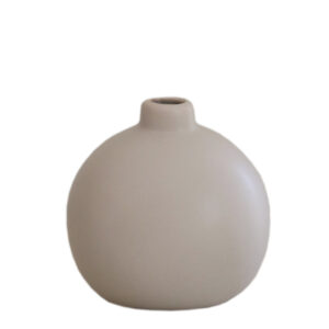 Round Latte Bud Vase