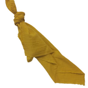 Mustard Frayed Serviette